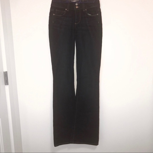 Anthropologie Paige Hidden Straight Jeans-24 - Picture 3 of 8